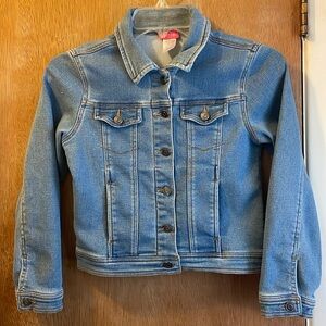Zunie Girl Sz L 10/12 Jean Jacket Back To School